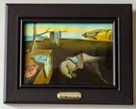 Salvador Dalí. Cuadro en esmalte "Persistencia de la memoria"