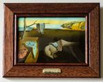 Salvador Dalí. Cuadro en esmalte "Persistencia de la memoria"