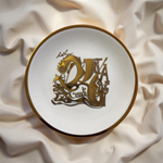Salvador Dalí. Porcelain plate "Tribute to Gaudí"