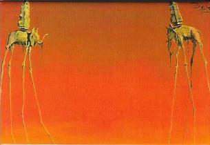 Imant Salvador Dalí. Els elefants