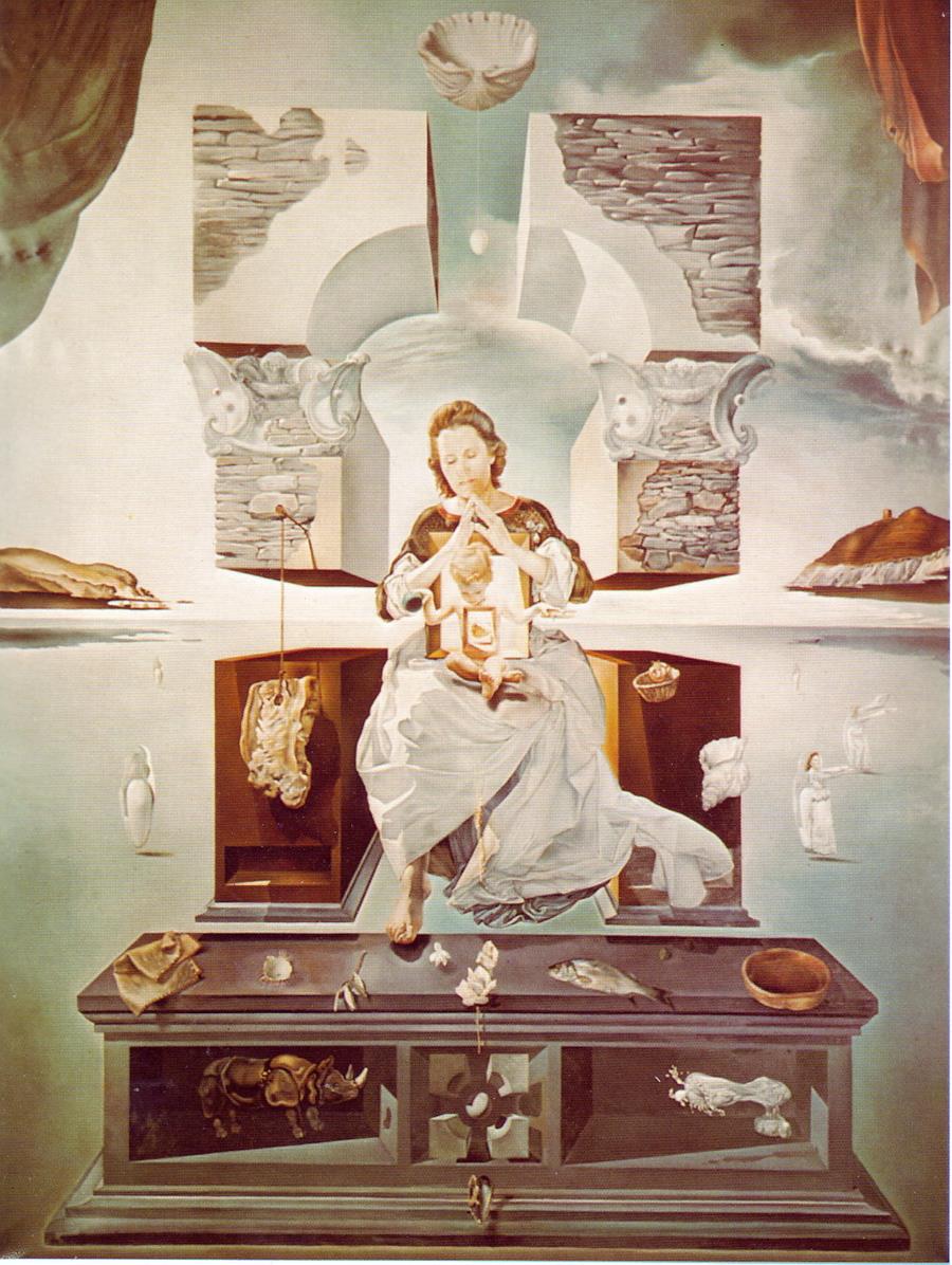 Pòster "Madonna de Portlligat", 1950 | 112700000 | Salvador Dalí | Botiga online Dalí Figueres | Llibreria Surrealista