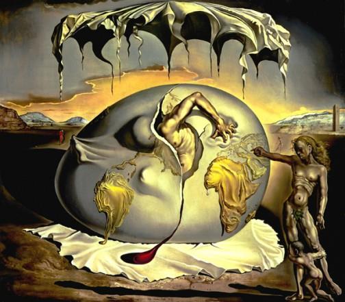 Póster "Niño geopolítico observando el nacimiento del hombre nuevo", 1943 | 112800000 | Salvador Dalí | Tienda online Dalí Figueres | Librería Surrealista