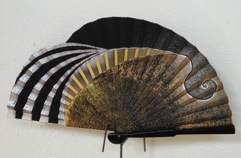 Hoopoe Transparencies Fan
