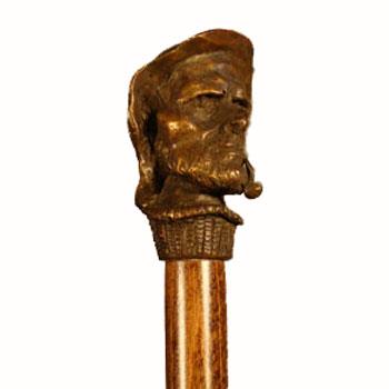 Sailor with Pipe Walking Stick