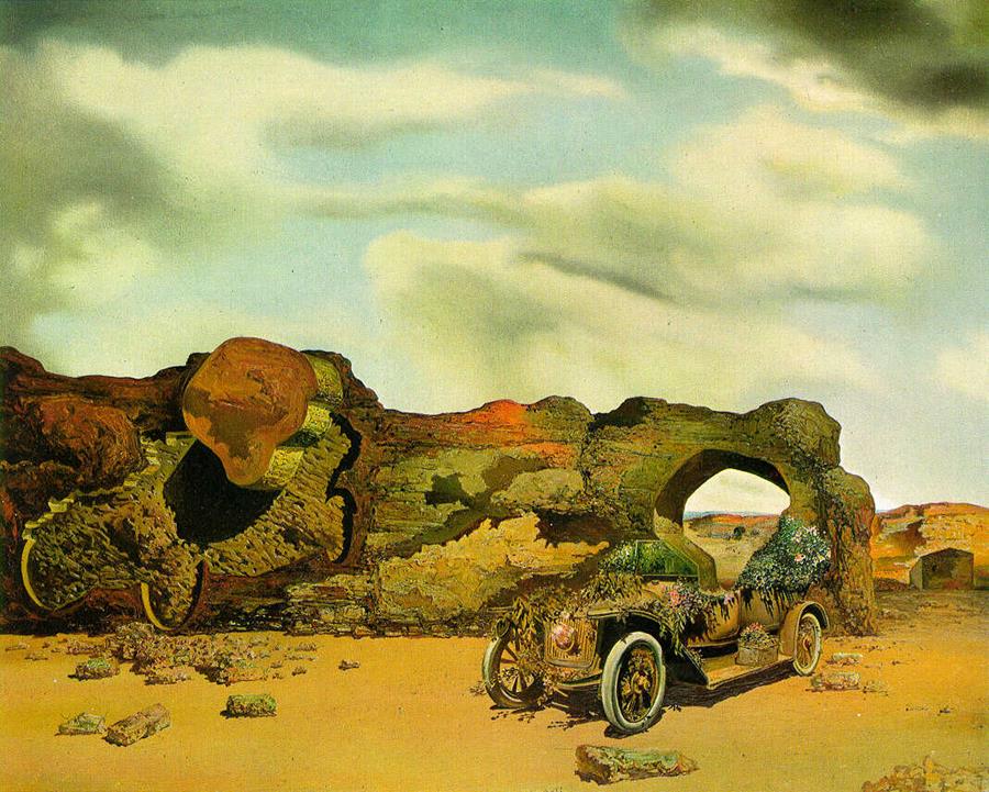 Poster Solitude paranoiaque-critique, Salvador Dalí