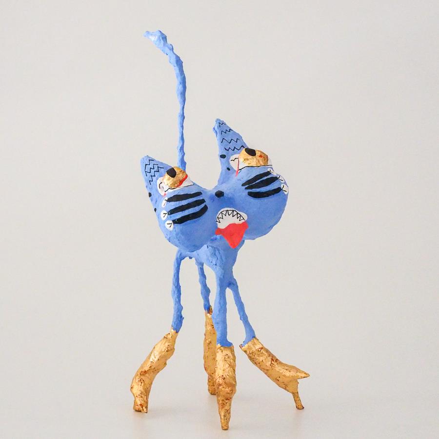 Blue Pussy in Golden Boots 