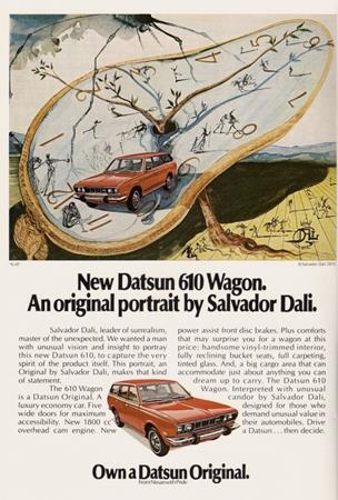 Salvador Dali's Datsun | Salvador Dalí | Shop online Dalí | Surrealismstore