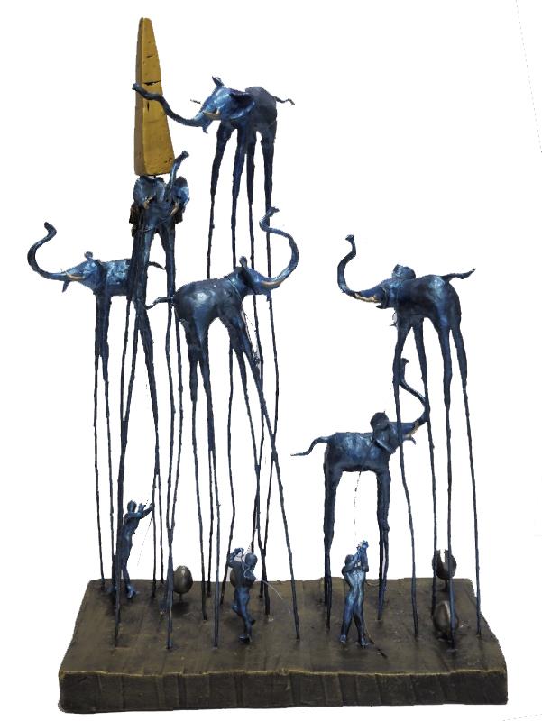 Escultura elefants