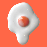 Fried Egg Brooch | 895 | Salvador Dalí | Shop online Dalí | Surrealismstore