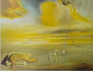 Pòster "Monstre tou en paisatge angèlic", 1977 | 301200003 | Salvador Dalí | Botiga online Dalí Figueres | Llibreria Surrealista