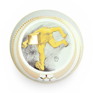 Salvador Dalí. Plat Marxa atlètica | TA00007 | Salvador Dalí | Botiga online Dalí Figueres | Llibreria Surrealista