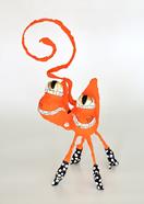 Gato naranja con botas negras | 0018860012 | Salvador Dalí | Tienda online Dalí Figueres | Librería Surrealista