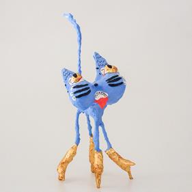 Blue Pussy in Golden Boots  | 0018860014 | Salvador Dalí | Shop online Dalí | Surrealismstore