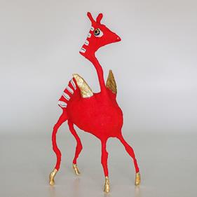 Cavall alat vermell | 001916005 | Salvador Dalí | Botiga online Dalí Figueres | Llibreria Surrealista