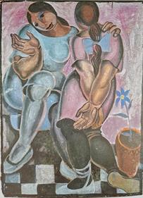 Póster "Mujeres en Cadaqués", 1927-1928 | 301200011 | Salvador Dalí | Tienda online Dalí Figueres | Librería Surrealista