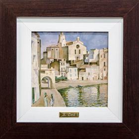 Quadre en esmalt "Port Alguer", 1923 | 252400200 | Salvador Dalí | Botiga online Dalí Figueres | Llibreria Surrealista