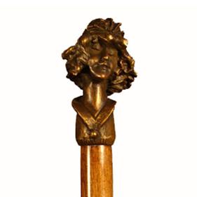 Bastó Cap de dona | FI6207 | Salvador Dalí | Botiga online Dalí Figueres | Llibreria Surrealista